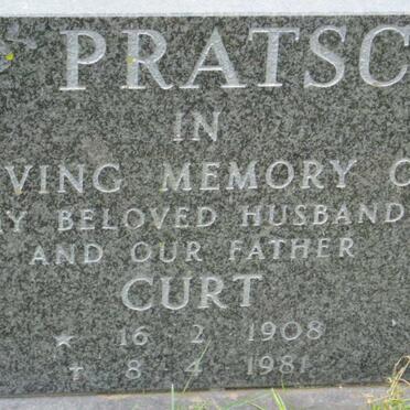 PRATSCH Curt 1908-1981
