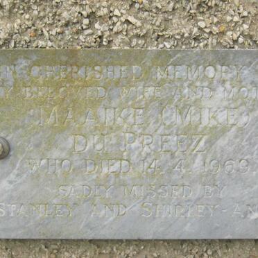 PREEZ Maajke, du -1969