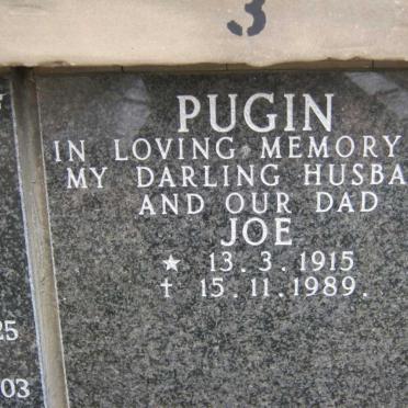 PUGIN Joe 1915-1989