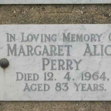 PERRY Margaret Alice -1964