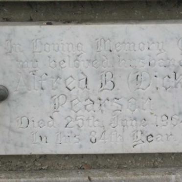PEARSON Alfred B. -1964