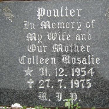 POULTER Colleen Rosalie 1954-1975