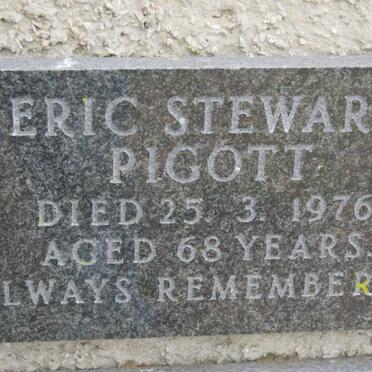 PIGOTT Eric Stewart -1976
