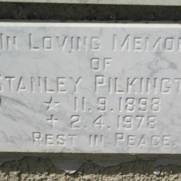 PILKINGTON Stanley 1898-1978