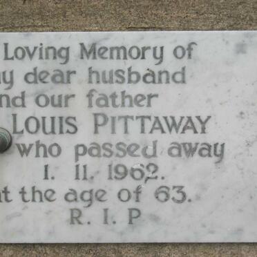 PITTAWAY Louis -1962
