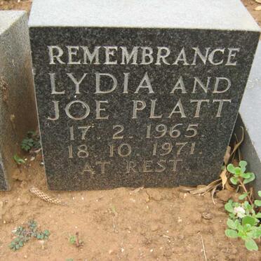 PLATT Joe 1965-1971 :: PLATT Lydia 1965-1971