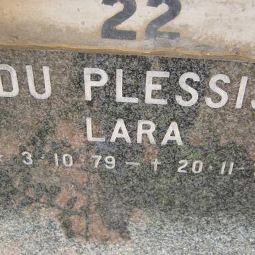 PLESSES Lara, du 1979-1979