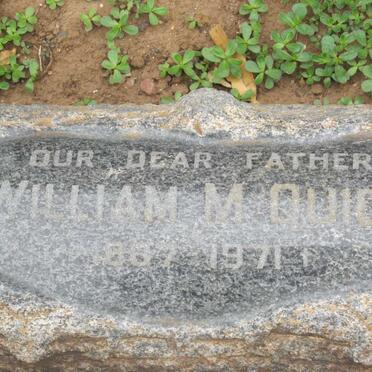 QUICK William M. 1987-1971