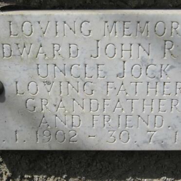 RUST Edward John 1902-1972