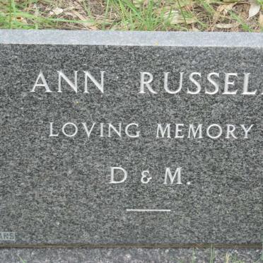 RUSSELL Ann
