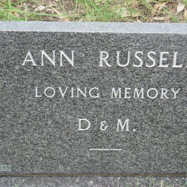 RUSSELL Ann