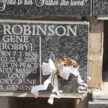 ROBINSON Gene 1936-2009