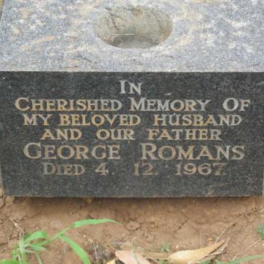 ROMANS George -1967