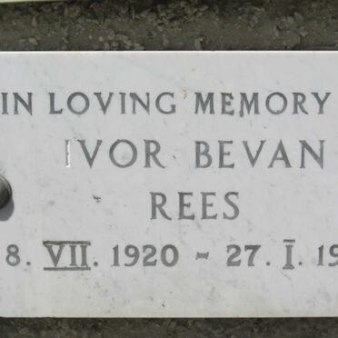 REES Ivor Bevan 1920-1974