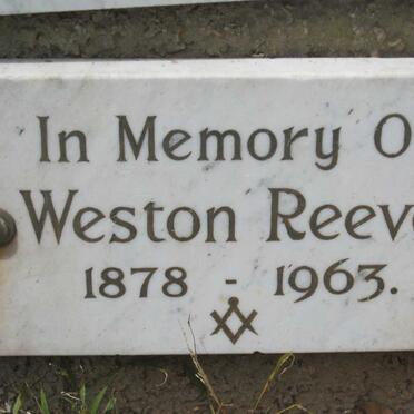 REEVE Weston 1878-1963