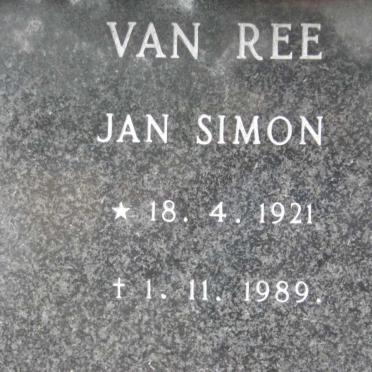 REE Jan Simon, van 1921-1989