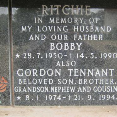 RITCHIE Bobby 1950-1990 :: TENNANT Gordon 1974-1994