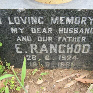 RANCHOD E. 1924-196?