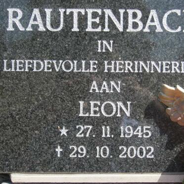 RAUTENBACH Leon 1945-2002