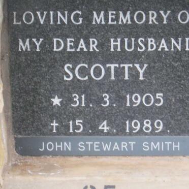 SMITH John Stewart 1905-1989