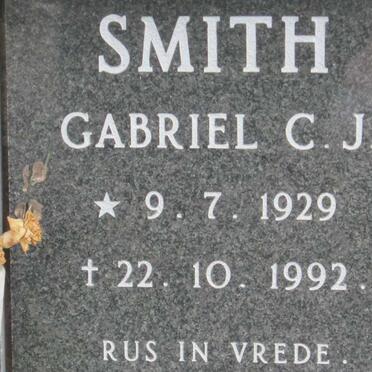 SMITH Gabriel C.J. 1929-1992