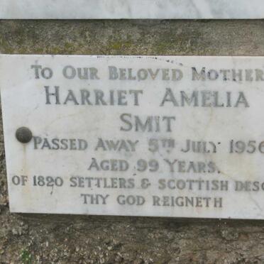 SMIT Harriet Amelia -1956