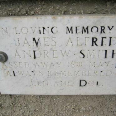 SMITH James Alfred Andrew -1956
