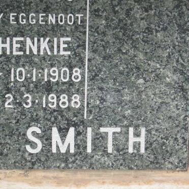 SMITH Henkie 1908-1988