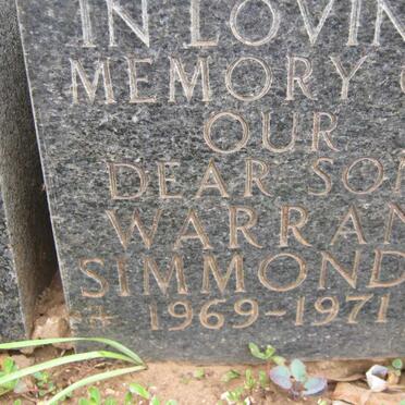 SIMMONDS Warran 1969-1971