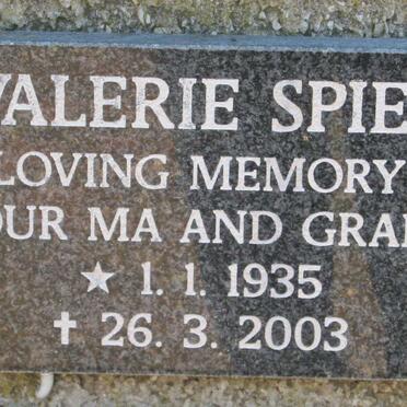 SPIES Valerie 1935-2003