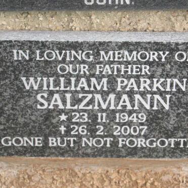 SALZMANN William Parkin 1949-2007