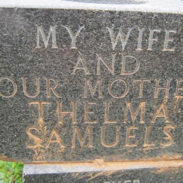 SAMUELS Thelma 