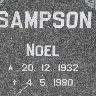 SAMPSON Noel 1932-1980