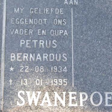 SWANEPOEL Petrus Bernardus 1934-1995
