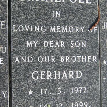 SWANEPOEL Gerhard 1972-1999