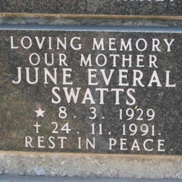 SWATTS June Everal 1929-1991