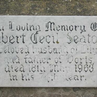 SEATON Albert Cecil -1963