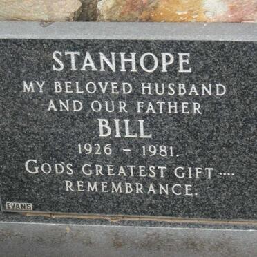STANHOPE Bill 1926-1981