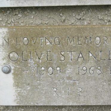 STANLEY Olive 1909-1968