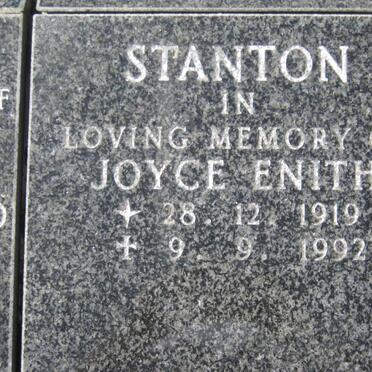 STANTON Joyce Enith 1919-1992