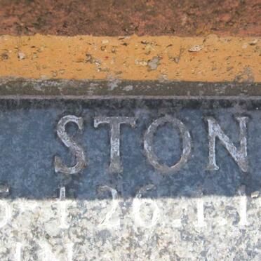 STONE Silas 1915-1998