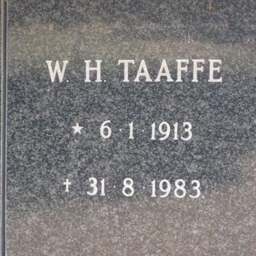 TAAFFE W.H. 1913-1983