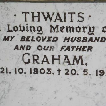 THWAITS Graham 1903-1979