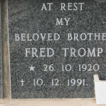 TROMP Fred 1920-1991