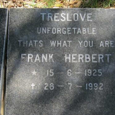 TRESLOVE Frank 1925-1992