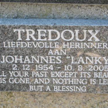 TREDOUX Johannes  1954-2005