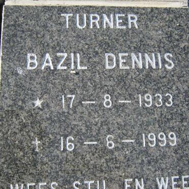 TURNER Bazil Dennis 1933-1999