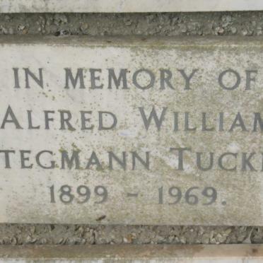 TUCKER Alfred William Stegmann 1899-1969