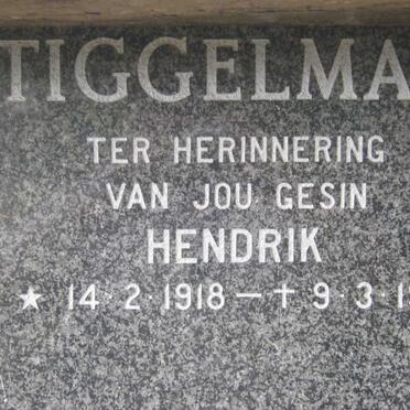 TIGGELMAN Hendrik 1918-1991