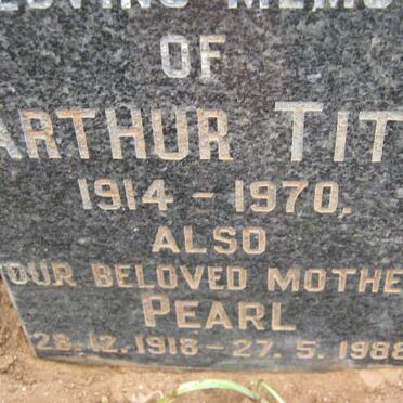 TITE Arthur 1914-1970 &amp; Pearl 1918-1988